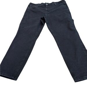 On 34th Black Size 20 Skinny Straight Leg Cotton Blend Casual Jeans Casual Work